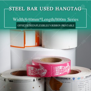 300 Celsius Värmebeständigt stålstång hänger taggar rebar hänger taggar för flexibelt offsettryck